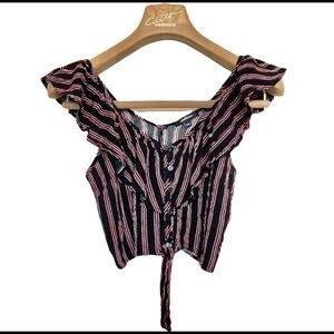 ruffled ambiance summer top